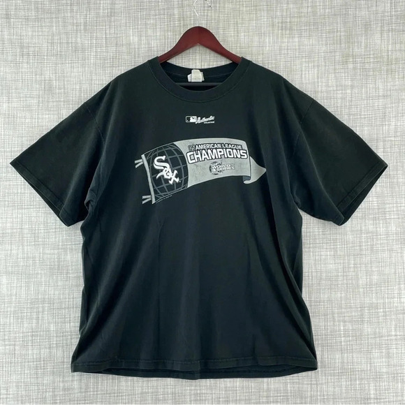 Lee Y2K Chicago White Sox Men's XL 2005 World Series Short Sleeve Shirt 9647 - Picture 1 of 9